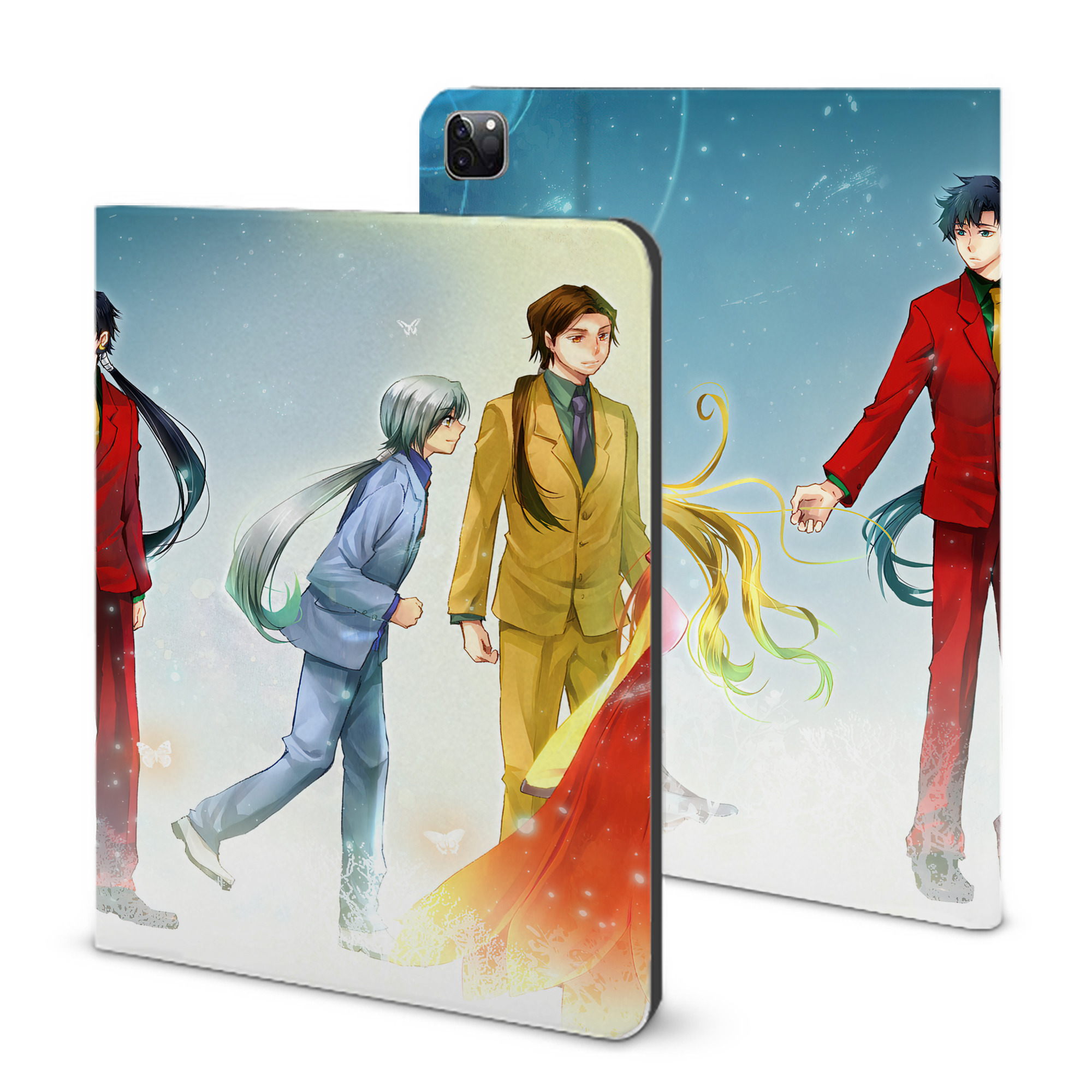 （画像用） 美少女戦士セーラームーン Sailor Moon IPad ケース ブック型 PUレザー TPU 耐衝撃 軽量 薄型 ペン収納なし 全面保護 IPad 各モデル対応